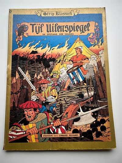 Strip klassiek nr 9 - Tij Uilenspiegel, De opstand der Geuzen - 1982 - SC