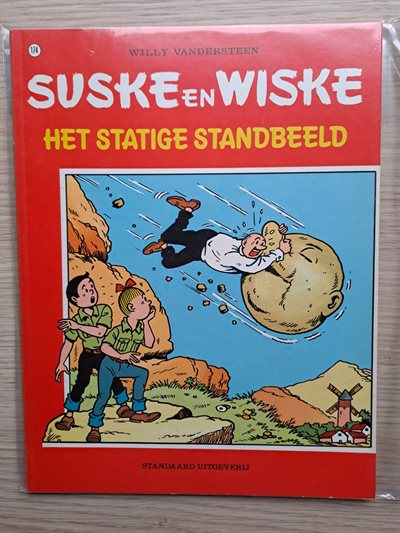 Suske en Wiske - het statige standbeeld - 1979 - 1e druk - Standaard