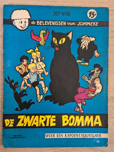 Jommeke - 7 - De Zwarte Bomma - sc - 1e druk - 1961