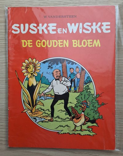 Suske en Wiske - de gouden bloem - 1976 - herdruk - Procter & Gamble/standaard