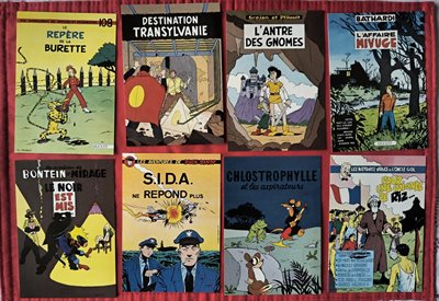 Floch - Les introuvables - reeks van 8 postkaarten