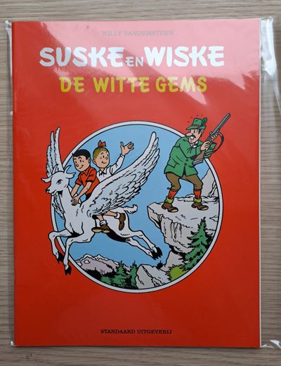 Suske en Wiske - de witte Gems - 2002 - herdruk - standaard/veiling Haspengauw