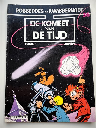 Robbedoes en Kwabbernoot nr 36 - De komeet van de tijd - Herdruk - SC