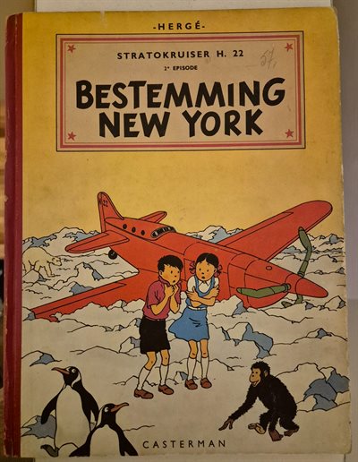 Jo, Suus en Jokko - 2b - Bestemming New York - hc - 2e druk - 1951