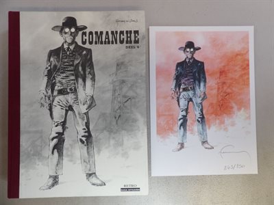 Hermann - Comanche 4 - luxe hc - 1e druk - Retro / Saga uitgave - 1e druk - 2010