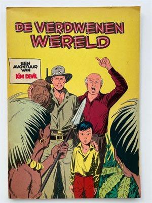 Kim Devil - 3 - De verdwenen wereld - Softcover - Eerste druk - 1957