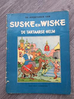 Suske en Wiske Blauwe reeks sc 3 De Tartaarse helm 1958