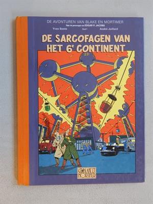 Blake en Mortimer 16 - De Sarcofagen van het 6e Continent 1 - luxe hc met linnen rug - Reclame uitgaven Beci - 1e druk - 2003