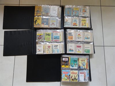 Mini bibliotheek - 626 stripjes - sc - Eerste druk - 1958/heden