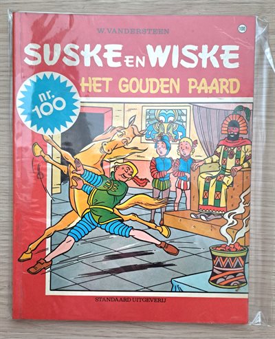 Suske en Wiske - het gouden Paard - 1969 - 1e druk - Standaard