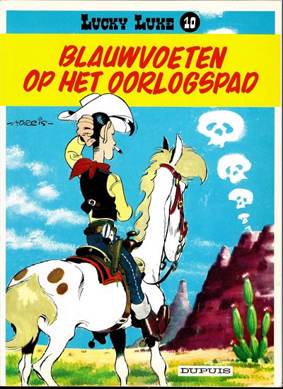 Lucky Luke - 10 - Blauwvoeten op het oorlogspad