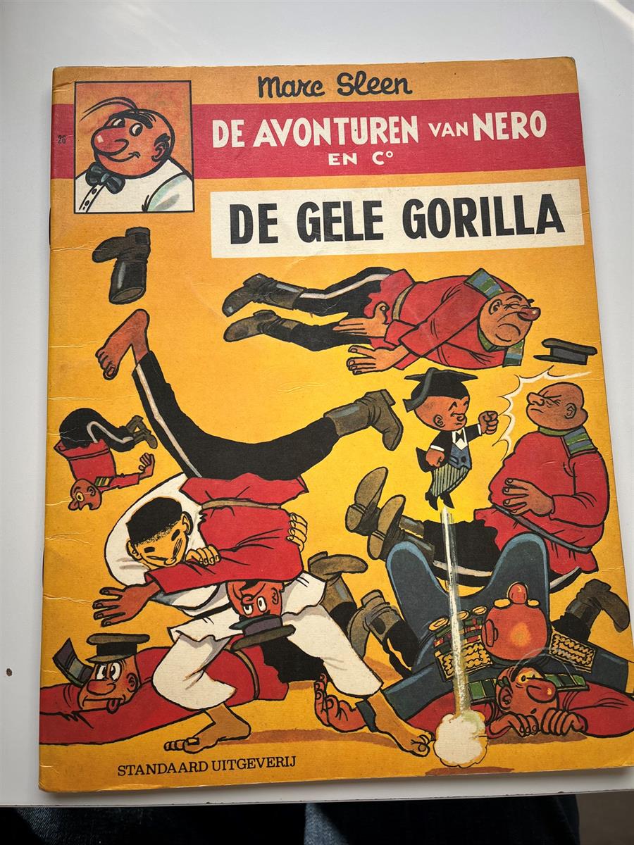 Nero nr 26 - De gele gorilla - 1ste druk 1972 - SC