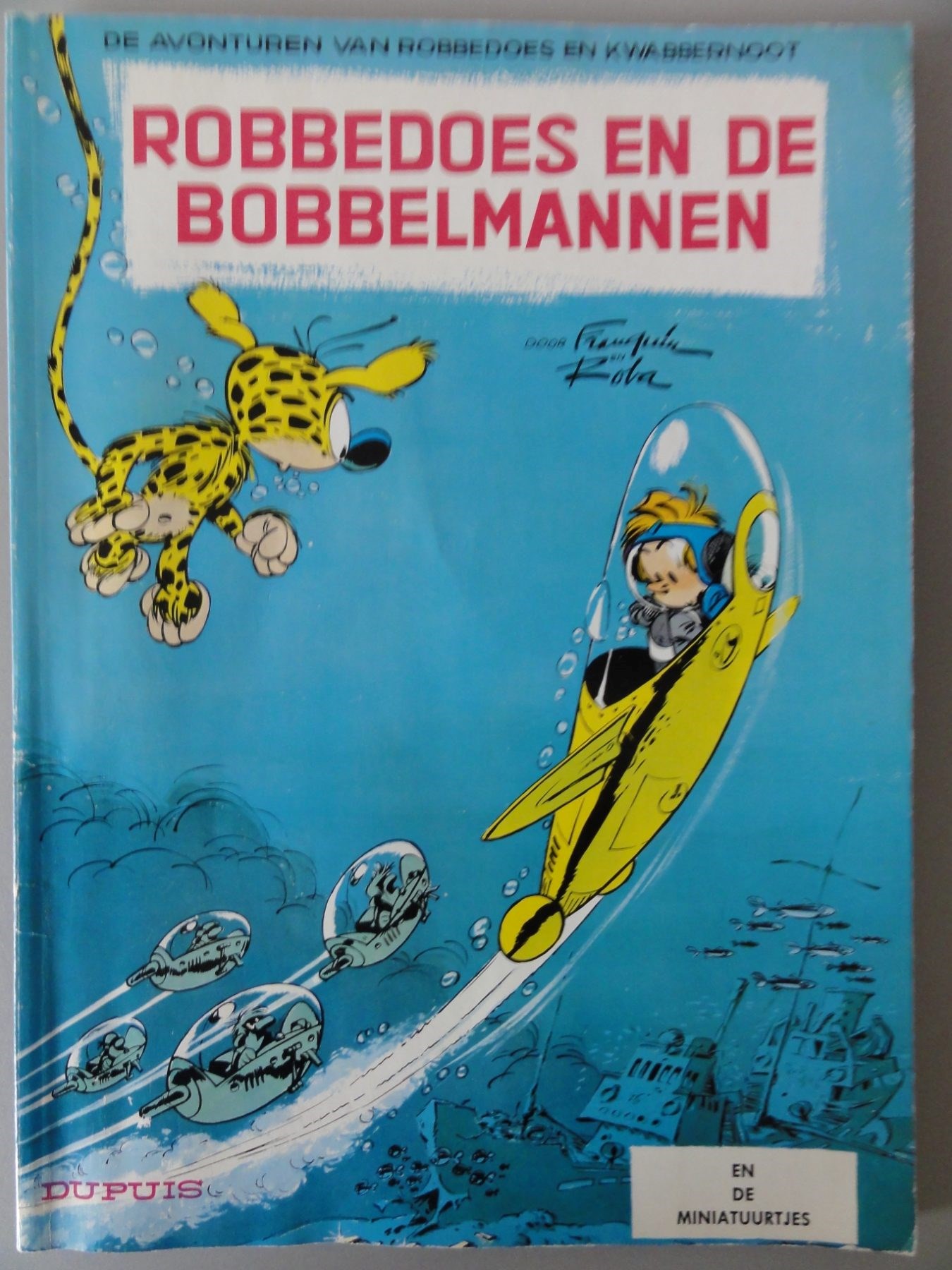Robbedoes en de Bobbelmannen - sc - Eerste druk van een heruitgave - 1995