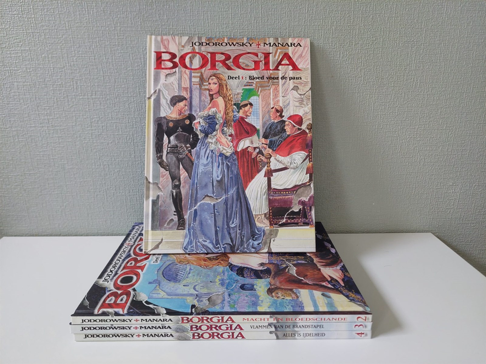 Borgia 1 t/m 4 - Complete reeks - hc - 1e druk (2005-2010)