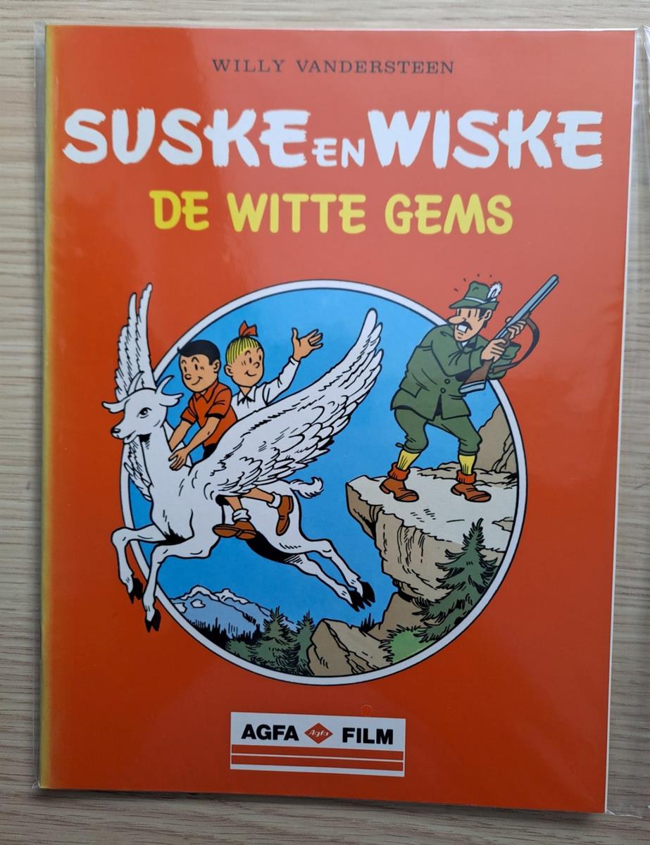 Suske en Wiske - de witte Gems - 1994 - herdruk - Standaard