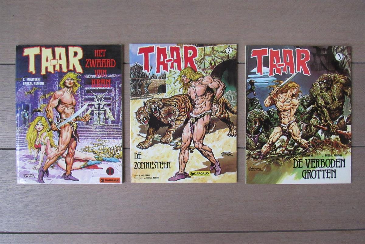 Ta-Ar - 1 t/m 3 serie compleet - eerste druk - 1980/1981