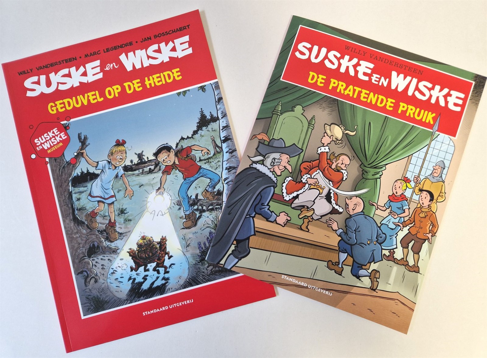 Suske en Wiske - De pratende pruik (74) / Geduvel op de Heide (Museum editie) - 2x sc - 2026