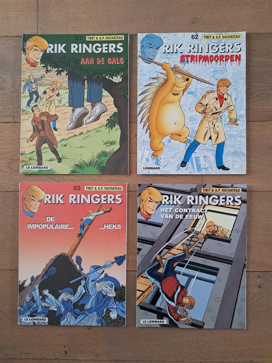 Rik Ringers - Nrs. 61 t/m 69 - sc - Eerste druk 1999 - 2004