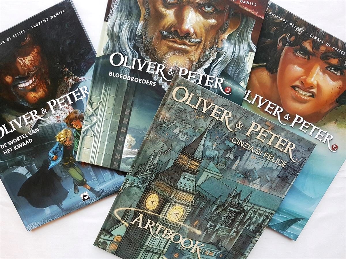 Oliver & Peter Collector's pack - delen 1 t/m 3 + Artbook - 4x hc - 2020