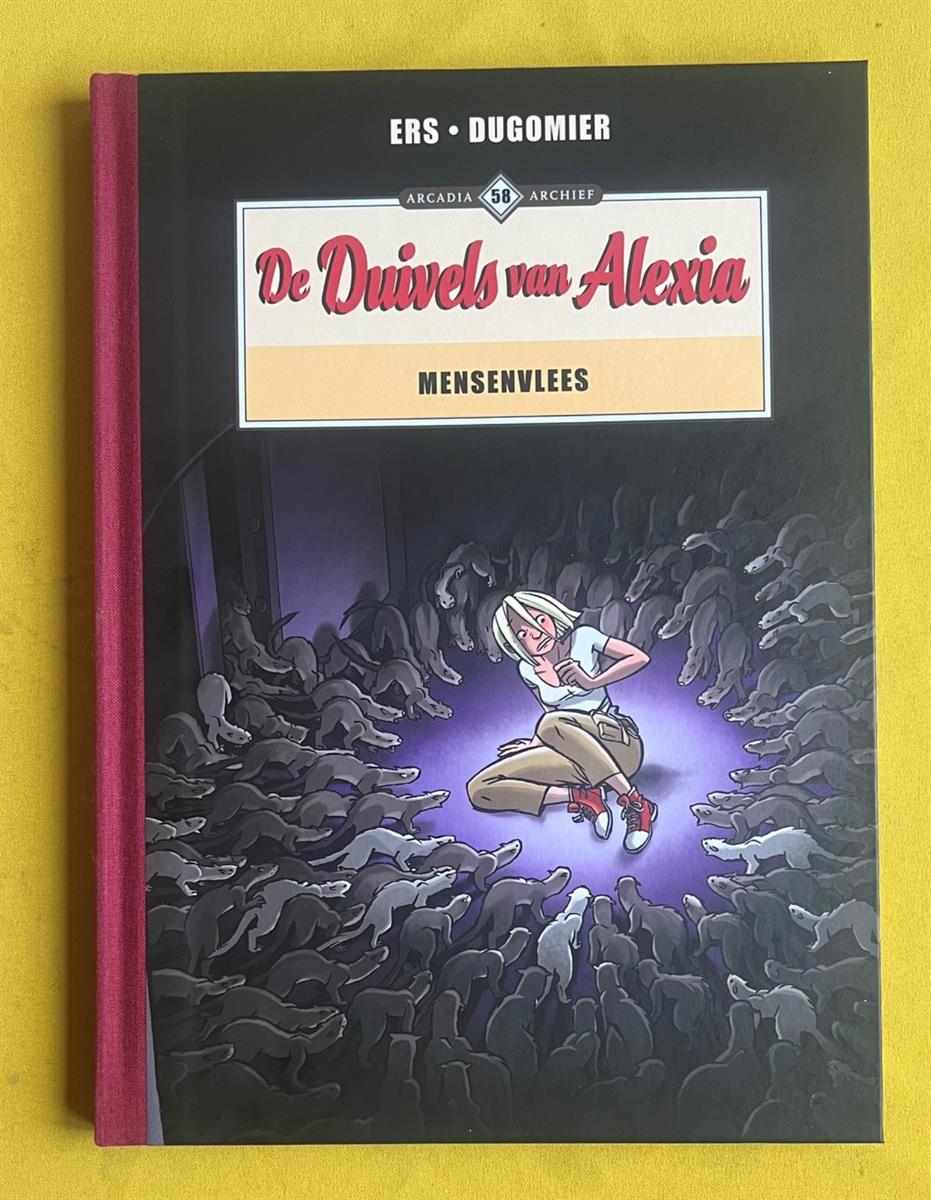 De duivels van Alexia - 58 - Mensenvlees - Hardcover met linnen rug - 1e druk - 2021