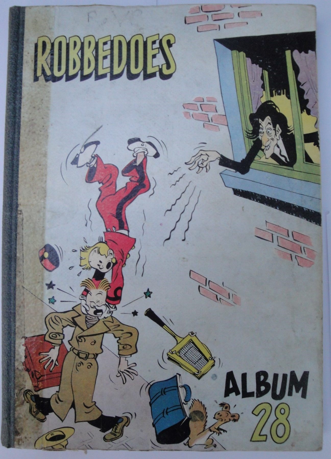 Robbedoes Verzamelde Nummers: Album nr. 28 - hc - 1e druk - 1950