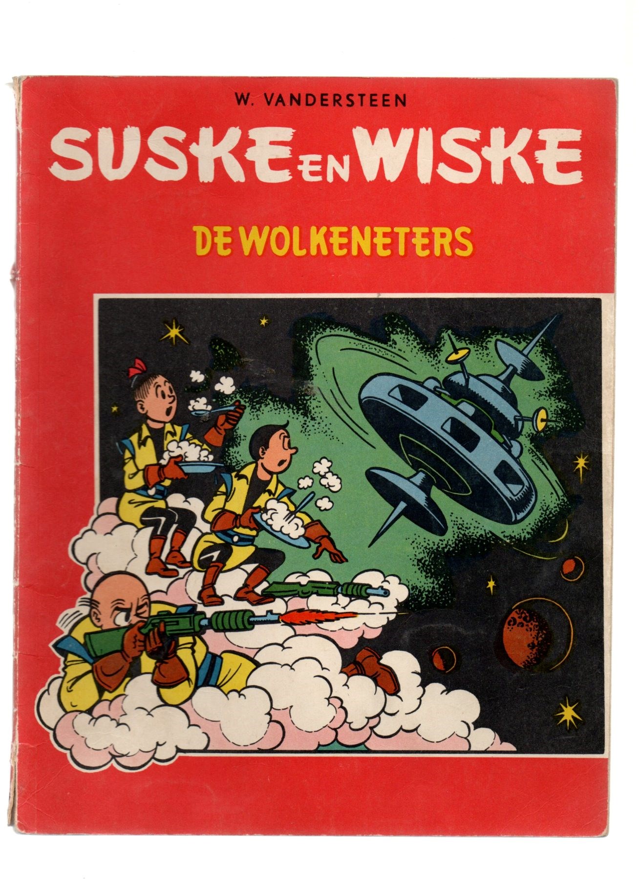 Suske en Wiske - 2 Kleuren - De Wolkeneters - NL - 1ste - Dr ?- Willy Vandersteen - Nr 30.
