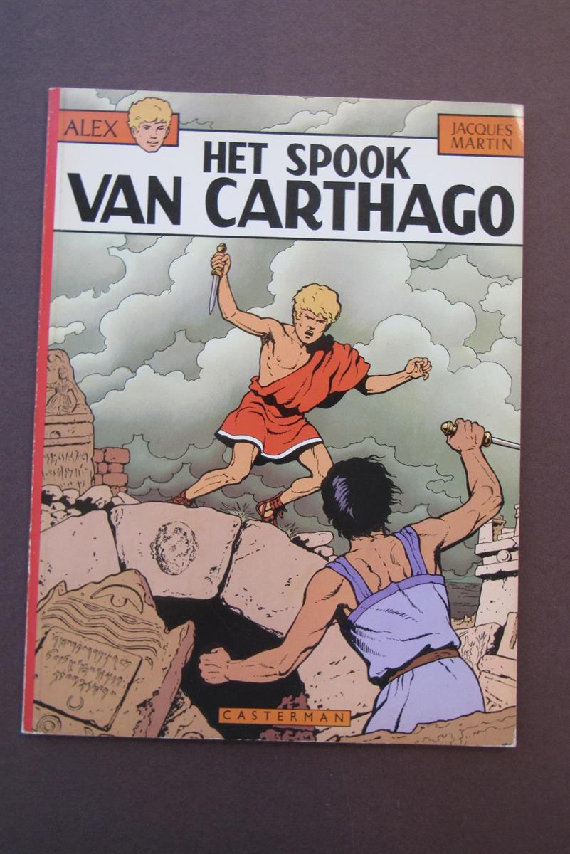 Alex - Het spook van Carthago - sc - eerste druk - 1977 