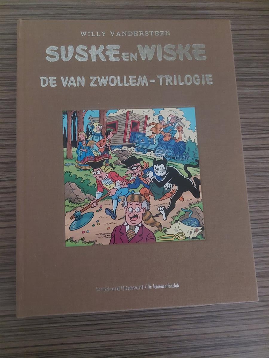 Suske en Wiske - De Van Zwollem-trilogie - Standaard/ De Fameuze Fanclub uitgave - hc - 1e druk 2009	