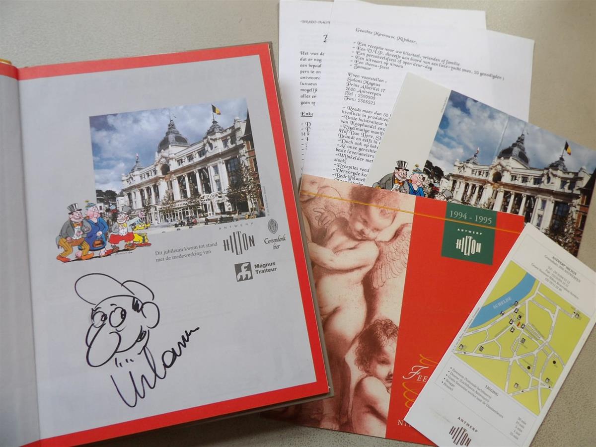Urbanus De hete Urbanus - Loempia - luxe hc - Persexemplaar + tekening - 1e druk - 1994