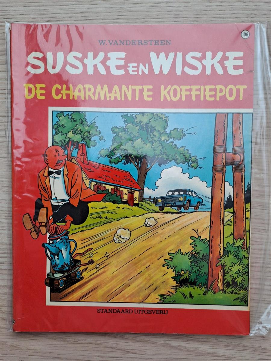 Suske en Wiske - de charmante Koffiepot - 1970 - 1e druk - Standaard