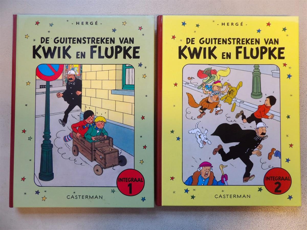 Kwik en Flupke - integraal 1+2 - hc - 1e druk - 2011
