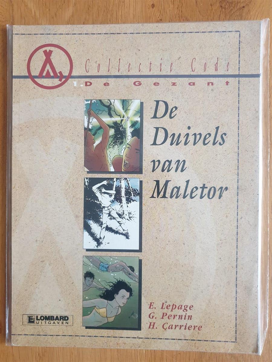 Collectie Code - de duivels van Maletor - SC - 1e druk - 1990