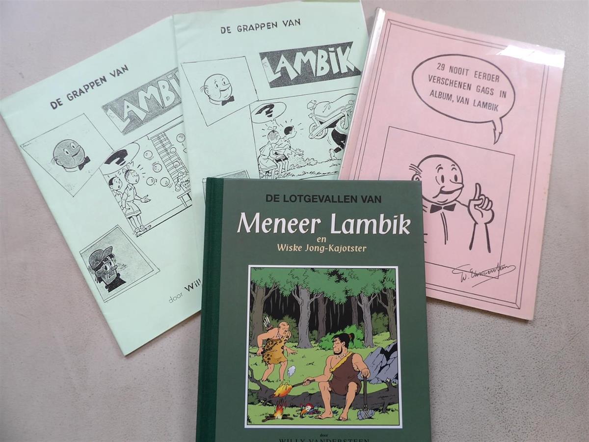 Lambik - lot met 5 uitgaven - soms ongeautoriseerd - jaren '80-90