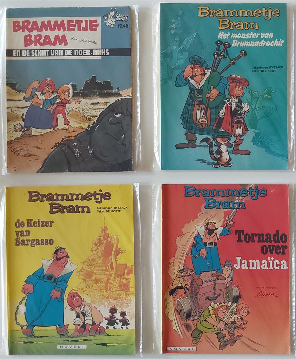 4 albums Brammetje Bram