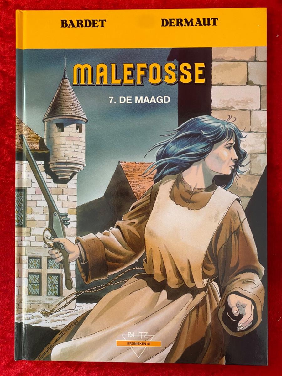 Collectie Kronieken - deel 47 - Malefosse - deel 7 - De maagd - Oranje uitgave - hc - 1996