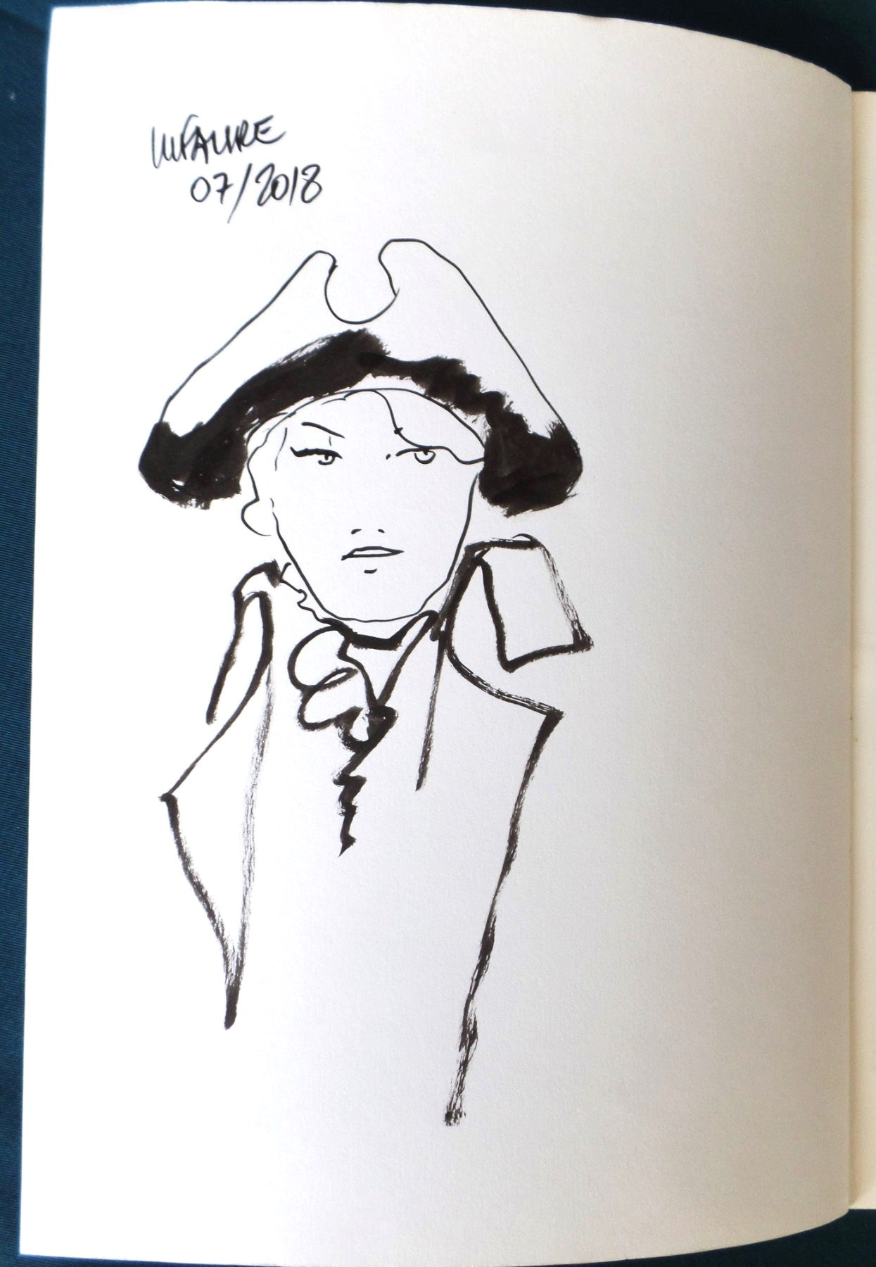 Het land van Langvergeten 9. De waarachtigen - sc - 1e druk - met originele tekening door Michel Faure