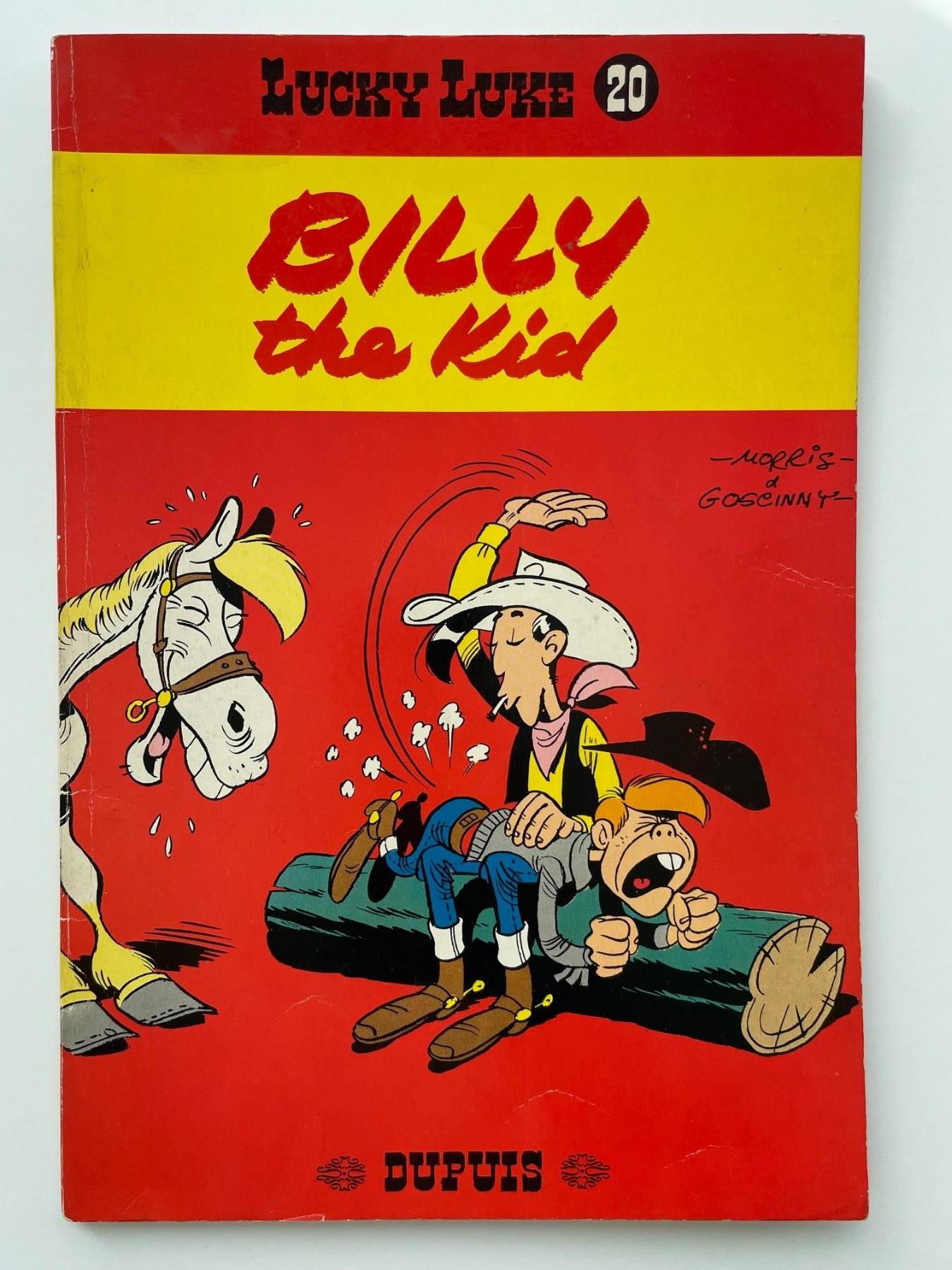 Lucky Luke - 20 - Billy the Kid - Softcover - Eerste druk - 1962