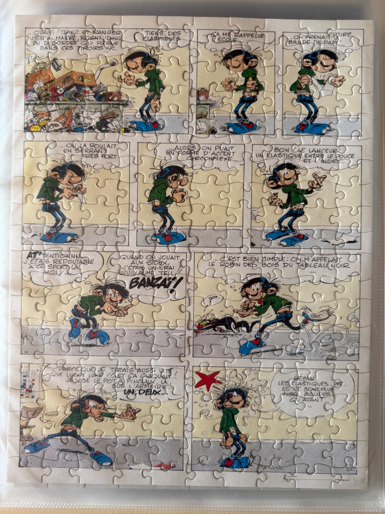 Guust Flater - 5 Puzzels - 3 Met doos