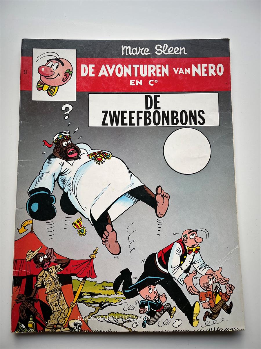 Nero nr 63 - De zweefbonbons - Herdruk - SC