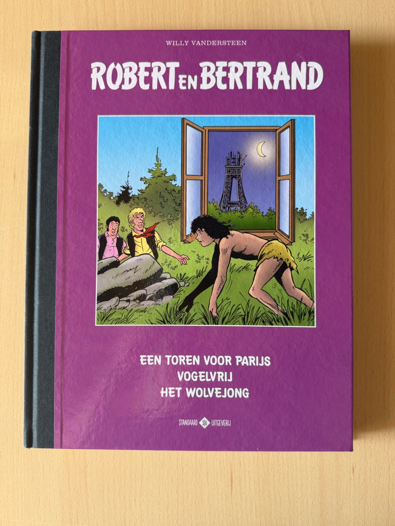 Robert en Bertrand - Trilogie 7 - Een Toren voor Parijs + Vogelvrij + Het Wolvejong - Luxe HC - Met originele pagina - 2021