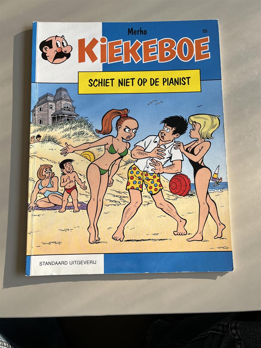 Kiekeboe nr 55 - Schiet niet op de pianist - Herdruk - SC