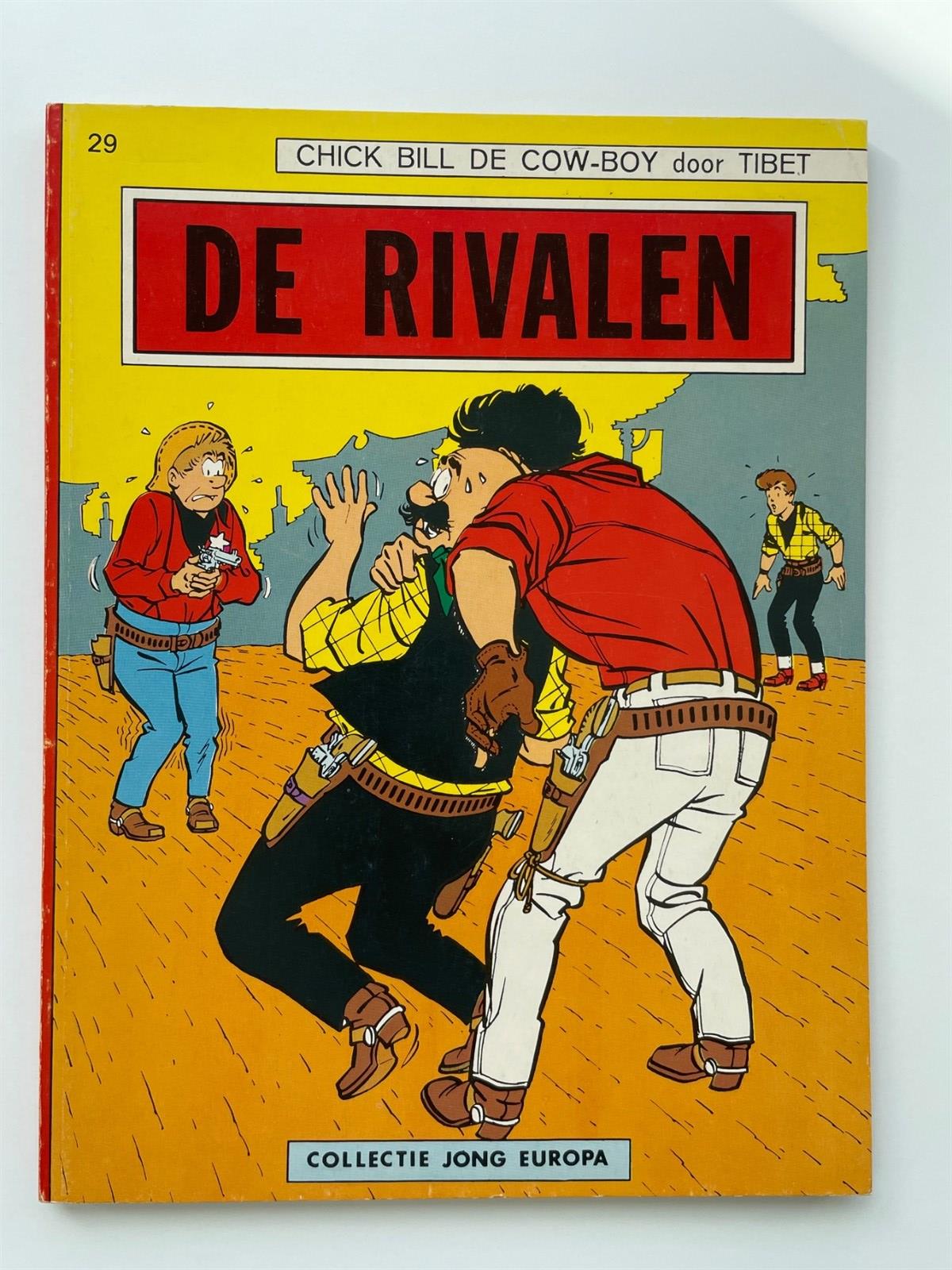 Chick Bill - 29 - De rivalen - Softcover - Eerste druk - 1965