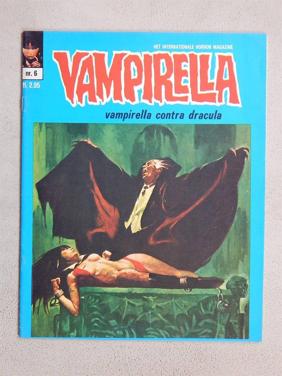 Vampirella 6 - Horror Magazine - sc - 1e druk - 1975