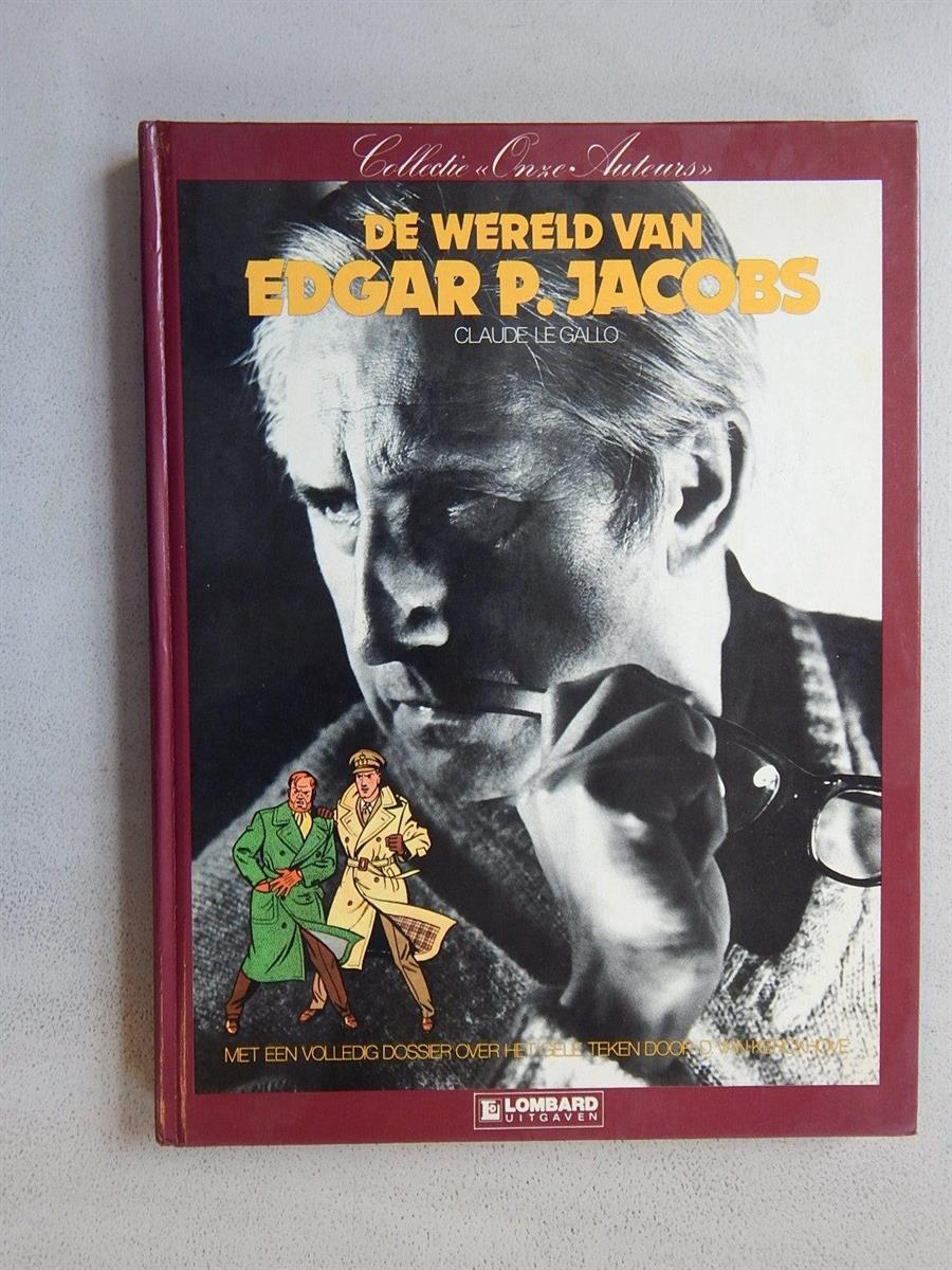 De wereld van Edgar P. Jacobs - Bl;ake en Mortimer - Lombard - hc - 1e druk - 1984