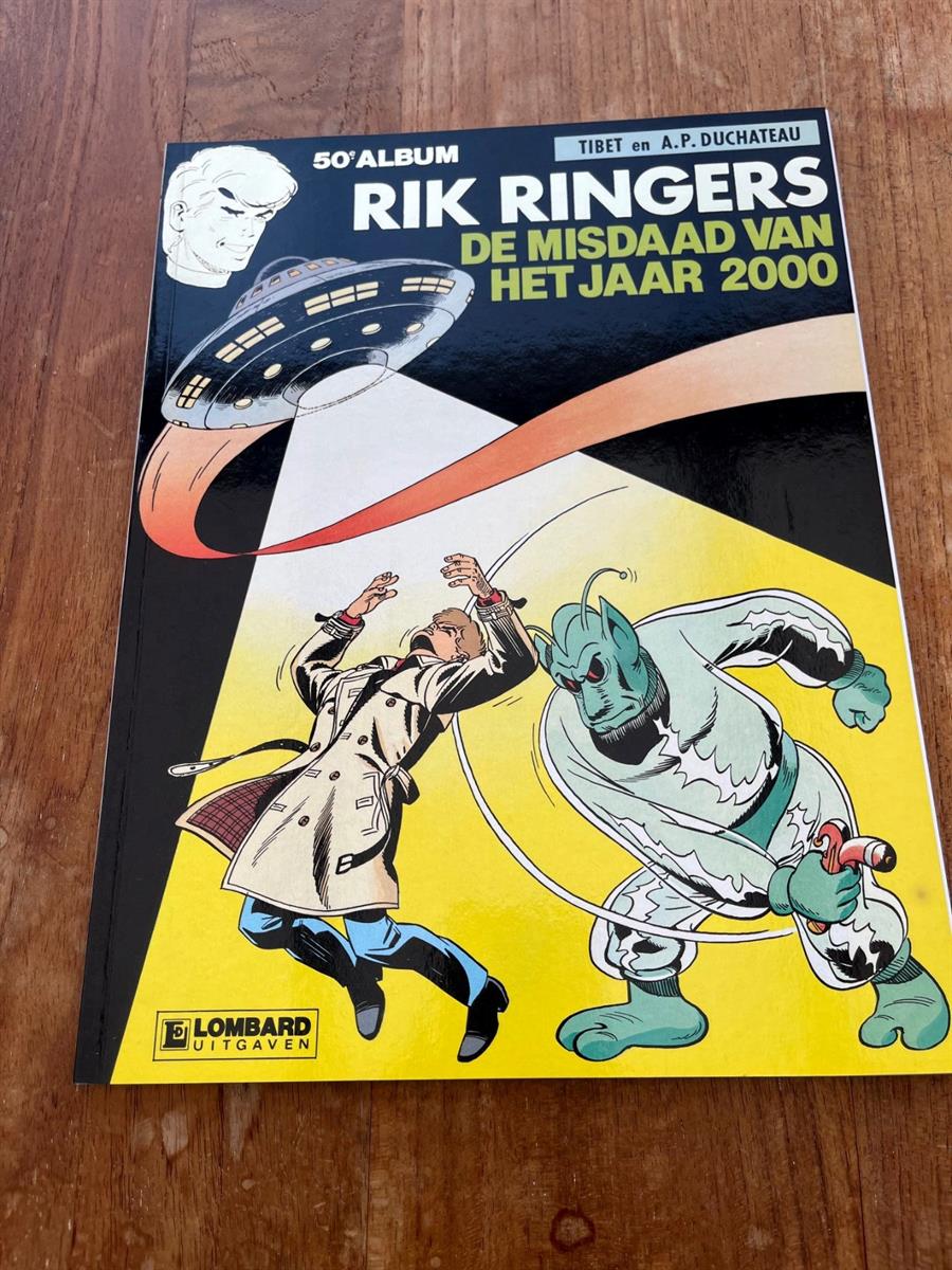 Rik Ringers -Nr.50-De misdaad van het jaar 2000 - sc- Eerste druk 1991