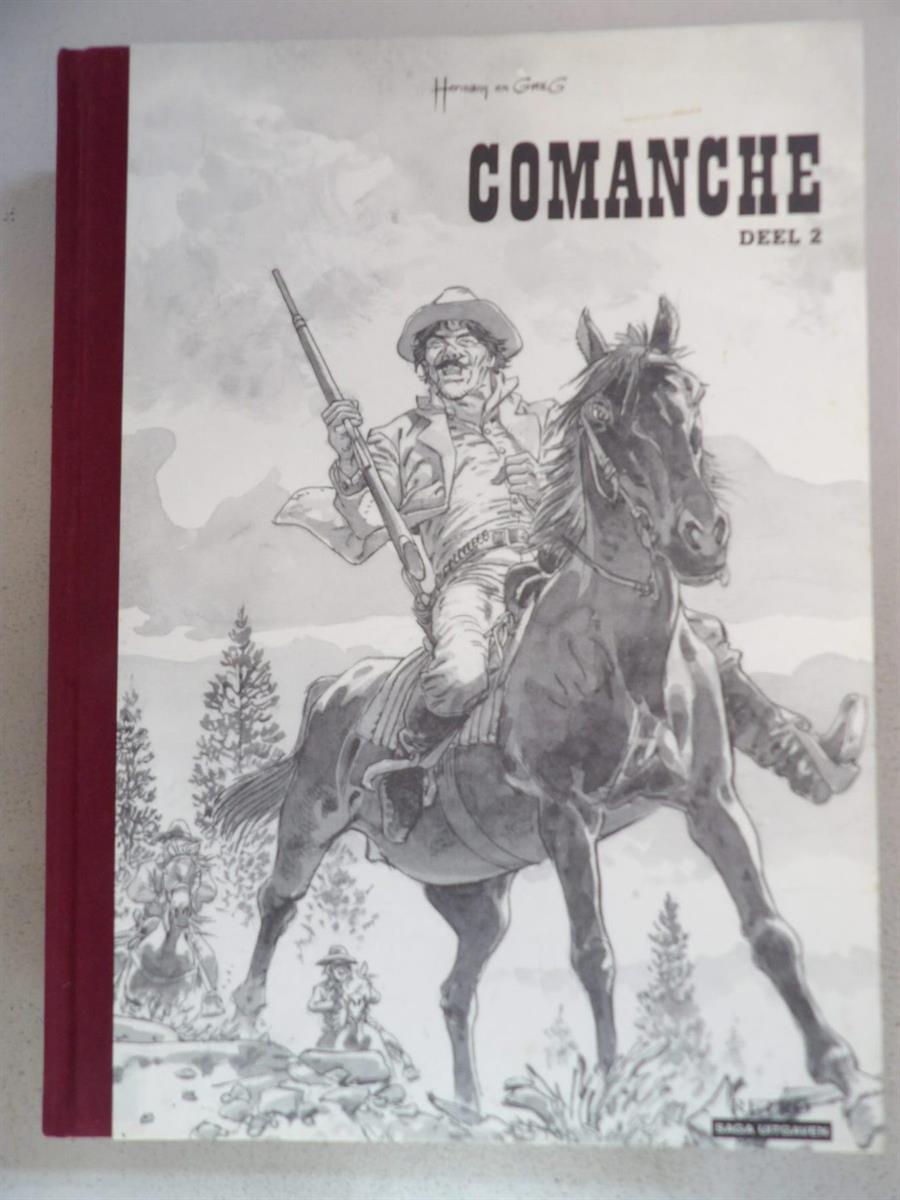 Hermann - Comanche 2 - luxe hc - 1e druk - Retro / Saga uitgave - 1e druk - 2007