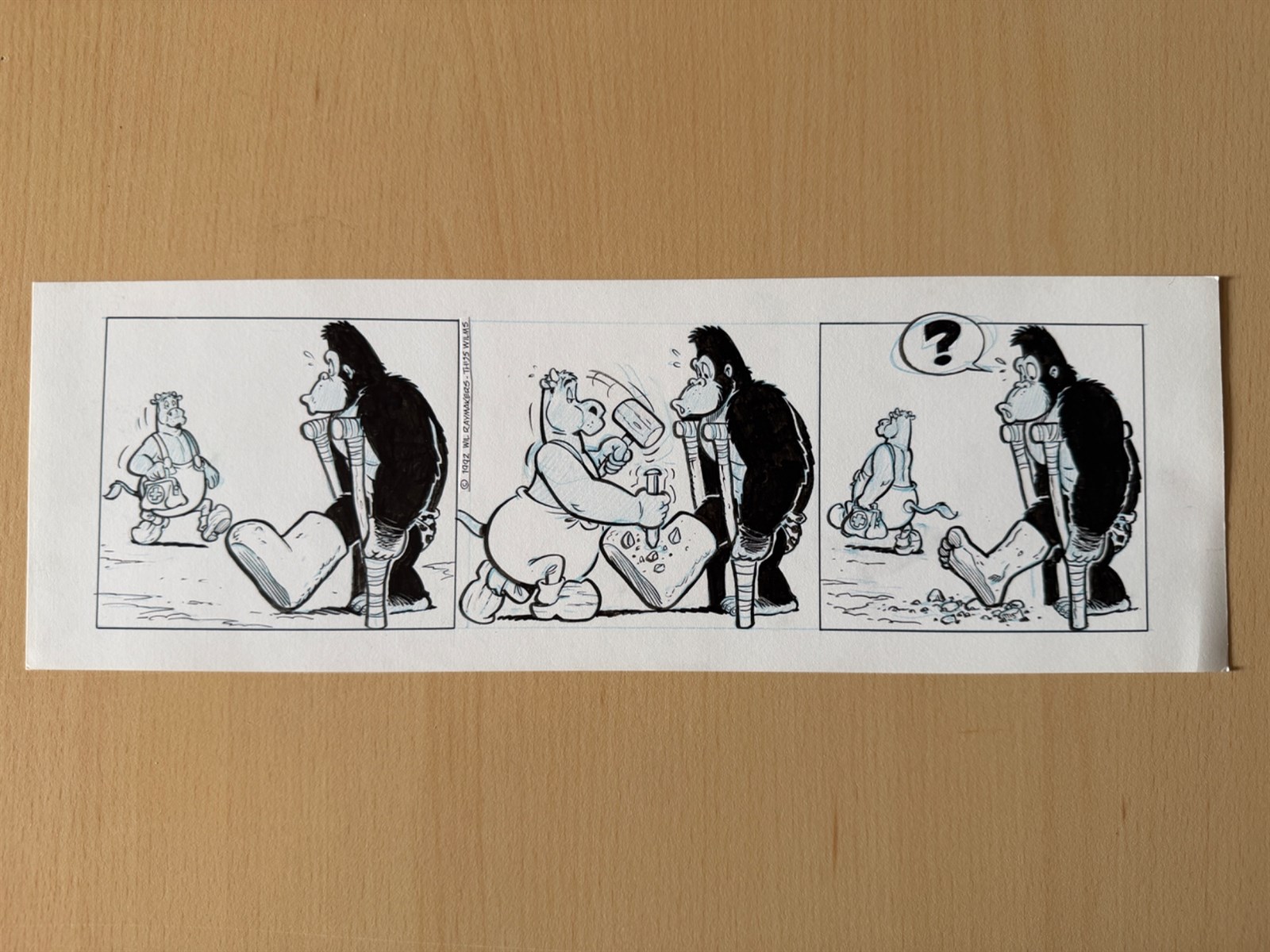 Boes - Originele strook - 1992