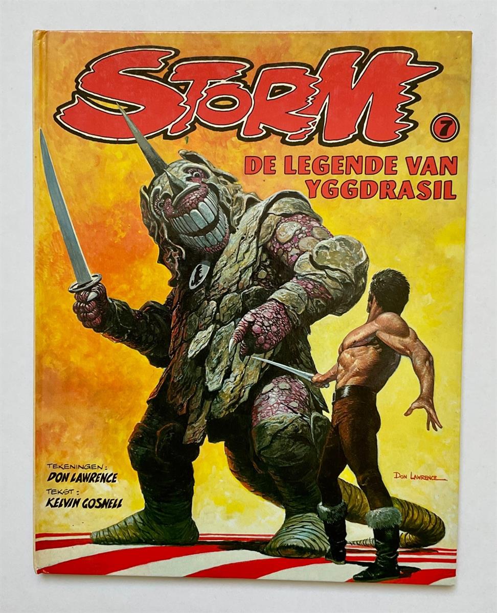 Storm 7 - De legende van Yggdrasil - HC - Eerste druk (1981)