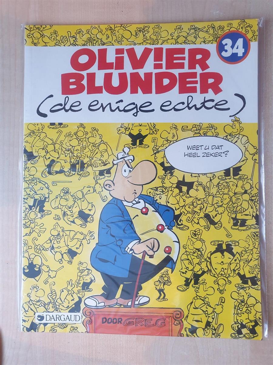 Olivier Blunder - de enige echte - SC - 1e druk - 1987