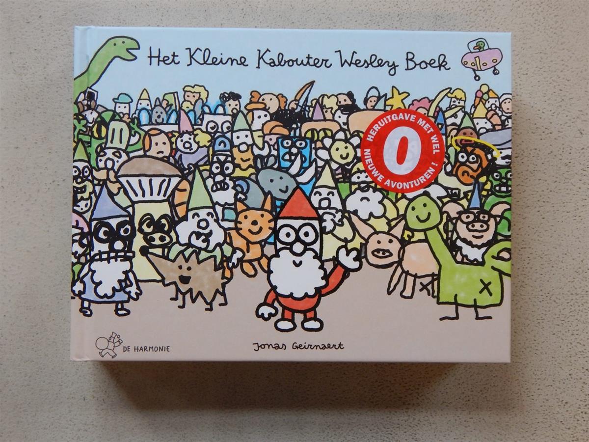 Het Kleine Kabouter Wesley Boek - Jonas Geirnaert - dikke oblong hc - 1e druk - 2011